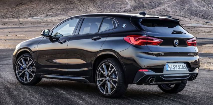BMW X2 rear