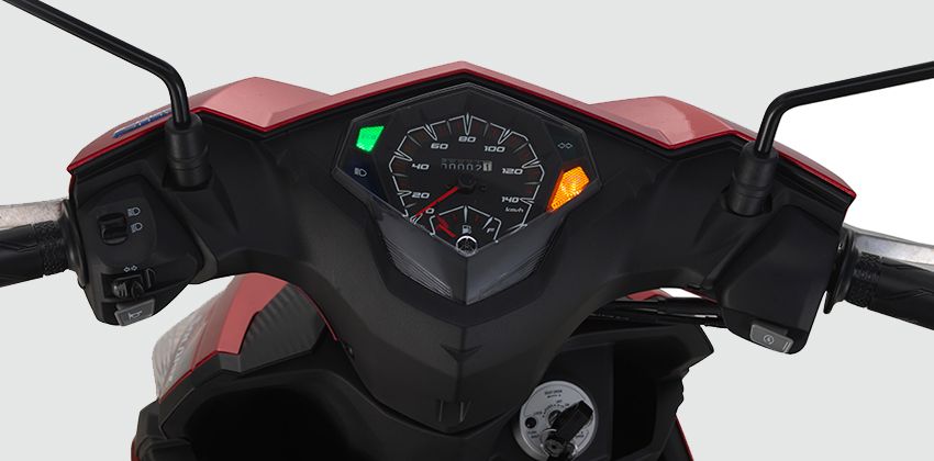 Yamaha Ego Solariz instrument cluster