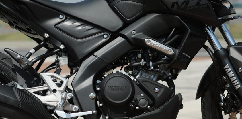 Yamaha MT-15 engine