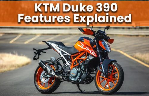 KTM Duke 390: Features explained