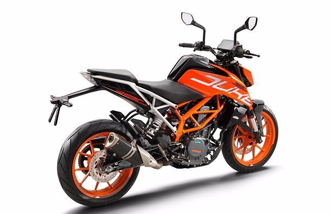 KTM Duke 390 REAR