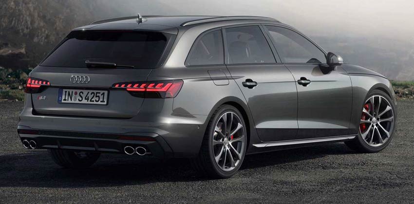 2020 Audi A4 rear