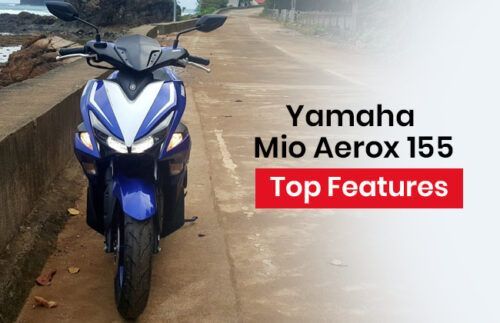 Yamaha Mio Aerox 155 - Top features