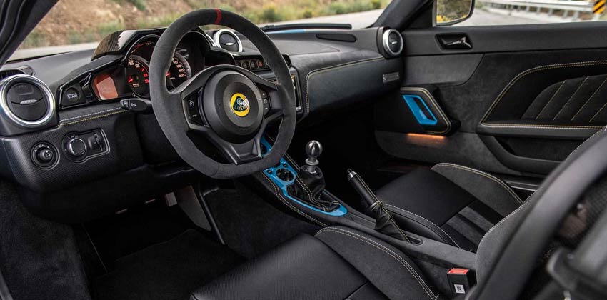 2020 Lotus Evora GT Cabin