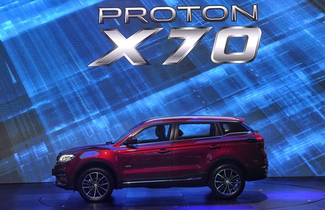 Proton X70 introduced in Brunei; will be exported from Malaysia 