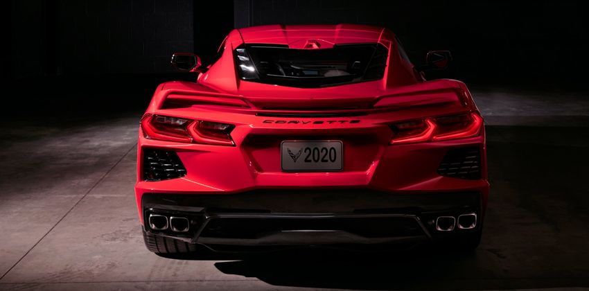 2020 Chevrolet Corvette rear