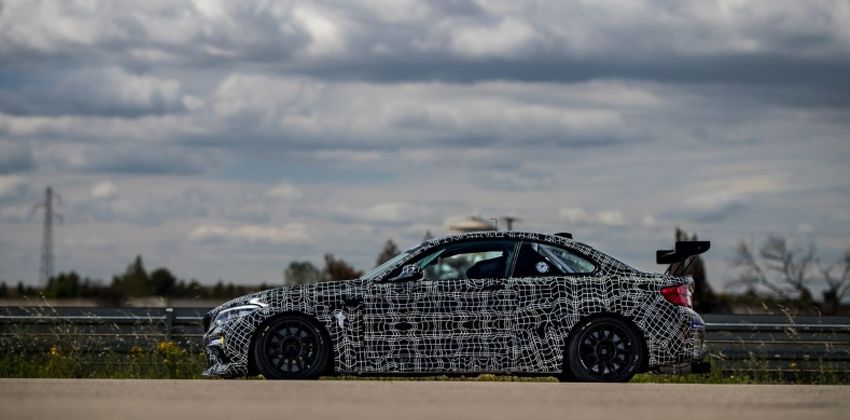 BMW M2 Competition side profile