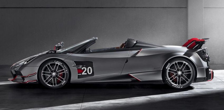 Pagani Huayra Roadster BC side