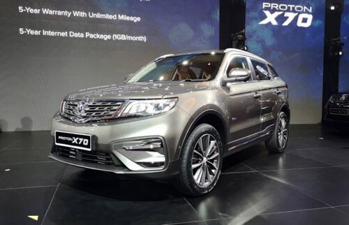 Get ready for a locally-assembled version of X70 SUV 