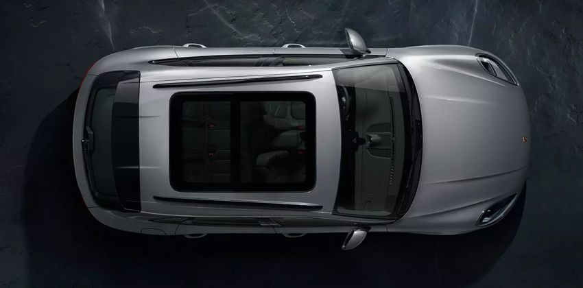 2019 Porsche Macan S top-view