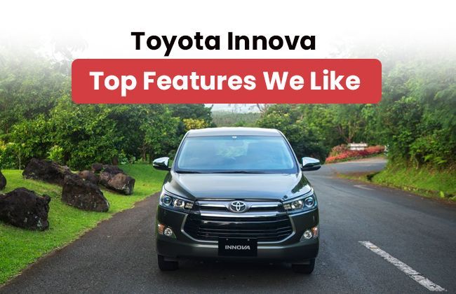 Toyota Innova - Top features we like 