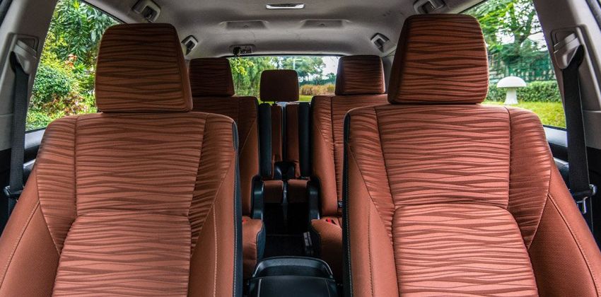 Toyota Innova spacious cabin