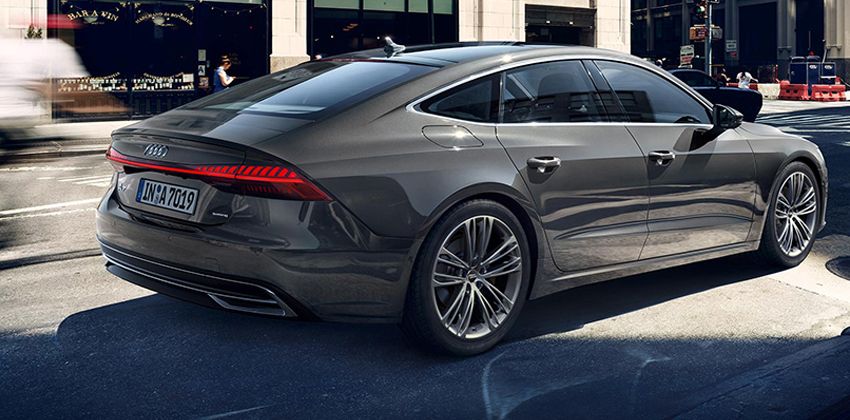 new Audi A7 Sportback rear