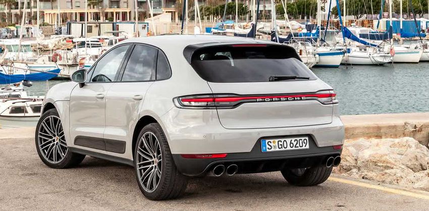 2019 Porsche Macan S rear