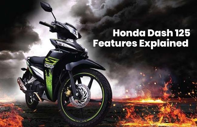 Honda Dash 125 - Features explained