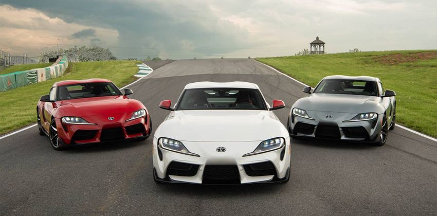 A90 Toyota Supra range