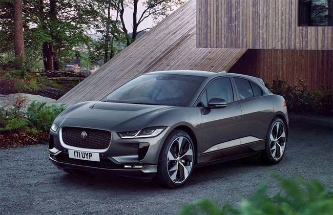 Jaguar I-Pace appears on the company’s local website