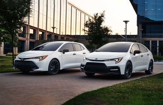 Corolla Nightshade Edition ditches classic chrome for trendy black