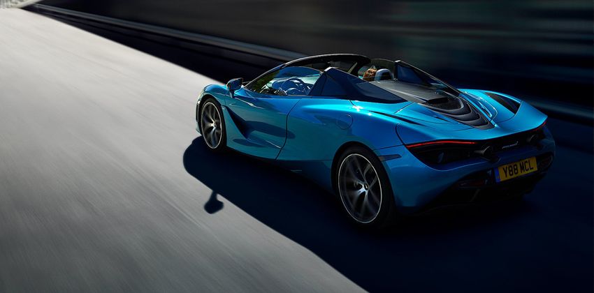 McLaren 720 Spider rear