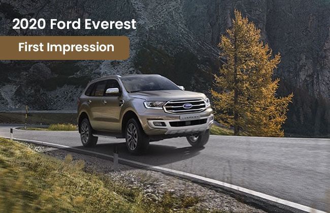 2020 Ford Everest: First impression