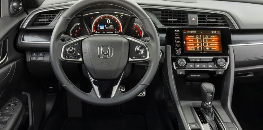 2020 CIvic Hatchback Cabin