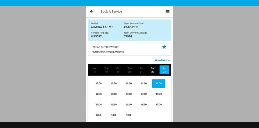 DriveOn by Tan Chong MOBILE APP SERVICE