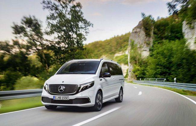 Mercedes-Benz reveals all-electric premium MPV; EQV