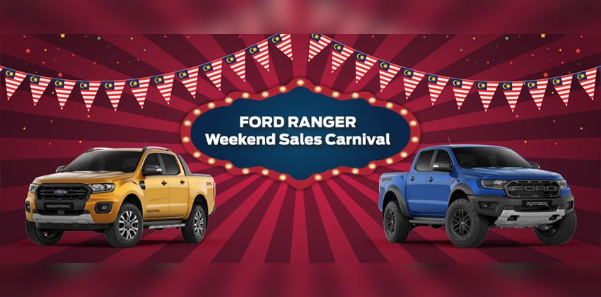 Ford Ranger Weekend Sales Carnival