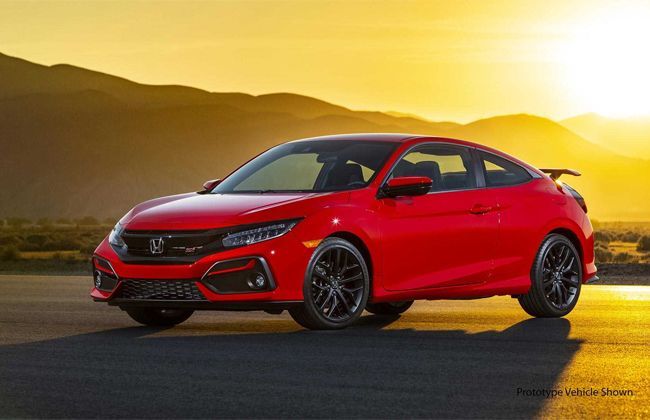 Say hello to the mildly updated 2020 Civic Si coupe