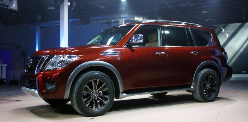 2020 Nissan Patrol spied in the UAE