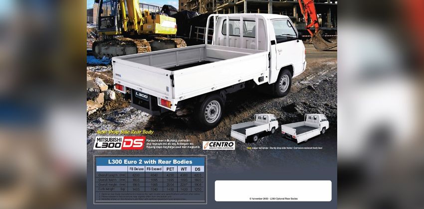 2019 Mitsubishi L300 Rear