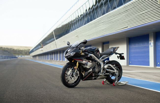 Check out the 2019 Triumph Daytona Moto2 765 Limited Edition; limited to 765 units 