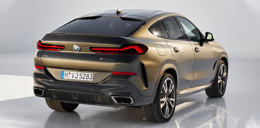 BMW X6 Side and Back