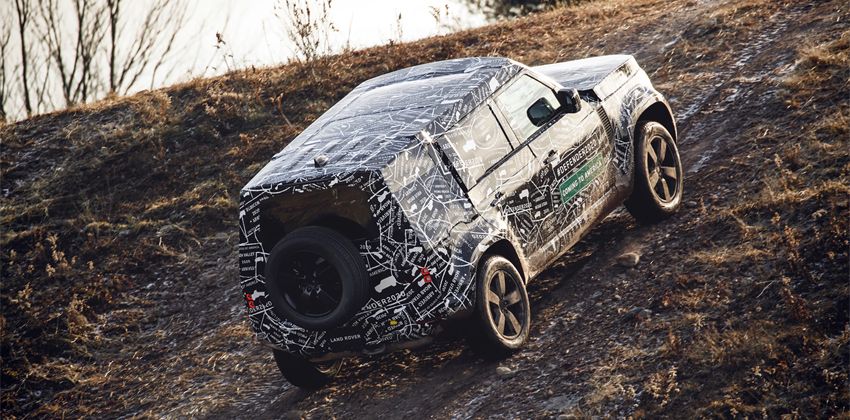 2020 Land Rover Defender rear