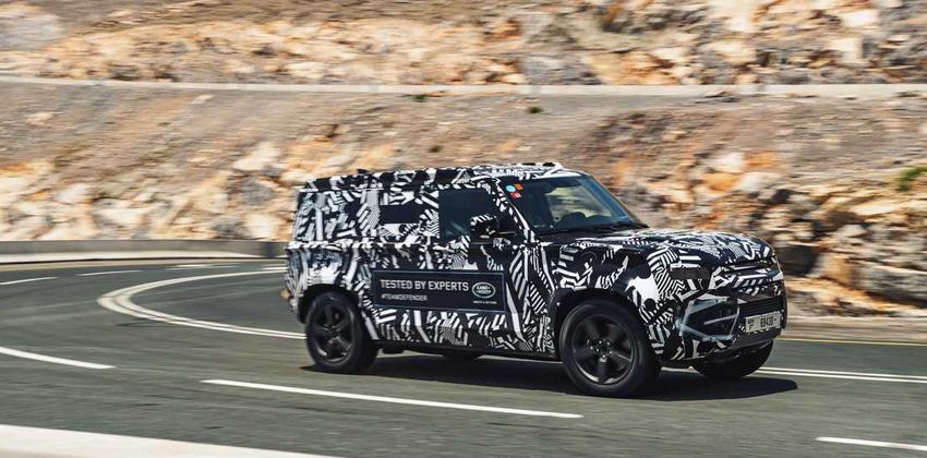 2020 Land Rover Defender side
