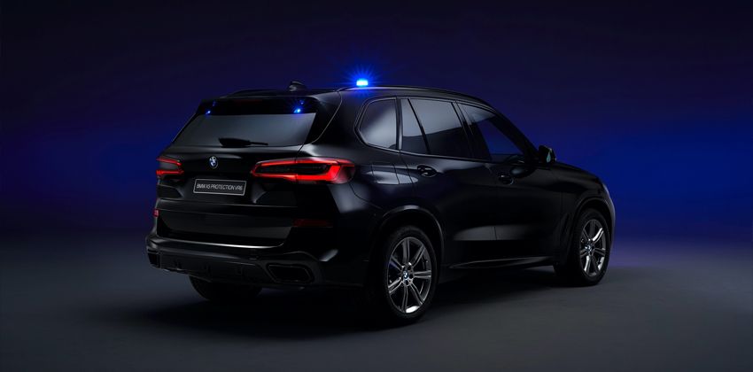 BMW X5 Protection VR6 rear