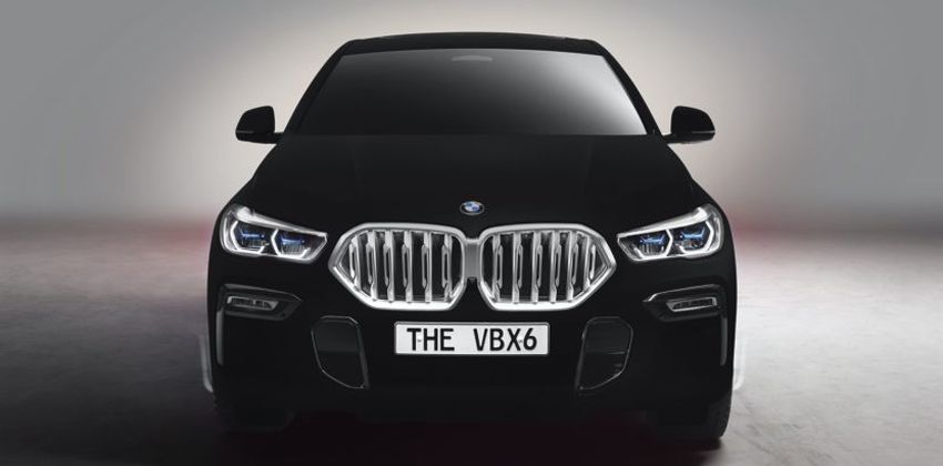 X6 Vantablack Front