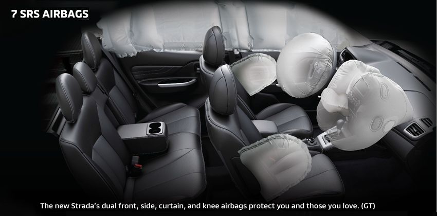  Mitsubishi Strada safety