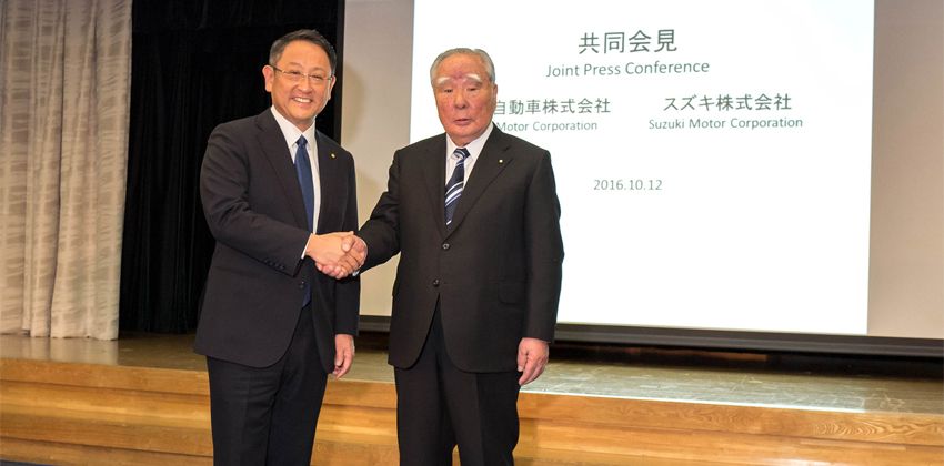 Toyota & Suzuki new partnership