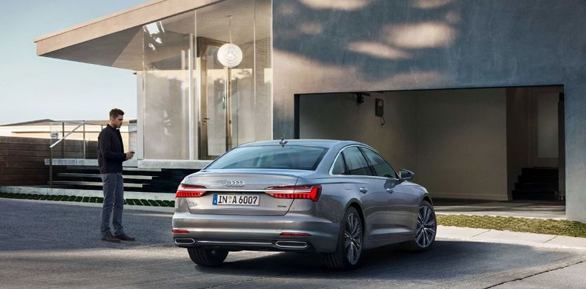 New Audi A6 rear