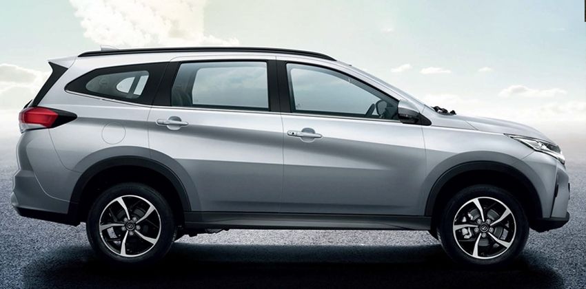 Perodua Aruz side