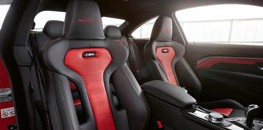 BMW M4 Heritage edition cabin