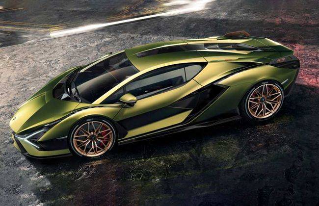 Lamborghini unveils limited edition Sian