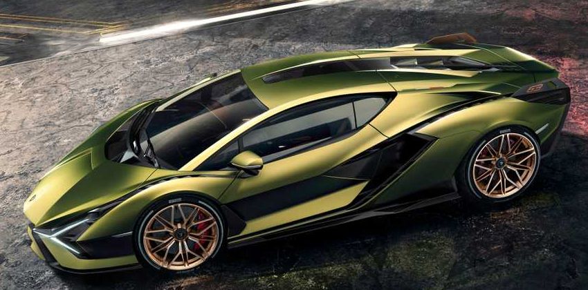 Lamborghini Sian Side