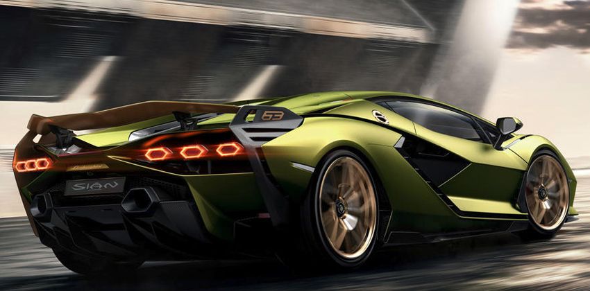 Lamborghini Sian Rear