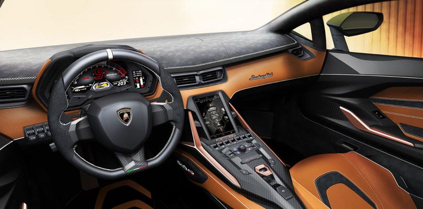 Lamborghini Sian Cabin