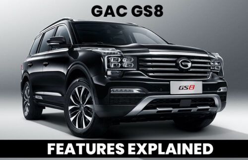 GAC GS8: Features explained