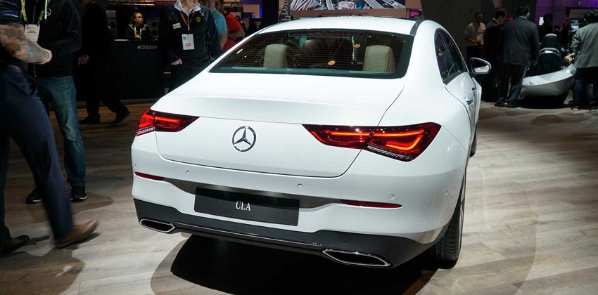 2020 Mercedes-Benz CLA Rear