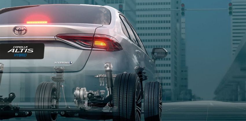  all-new Corolla Altis rear