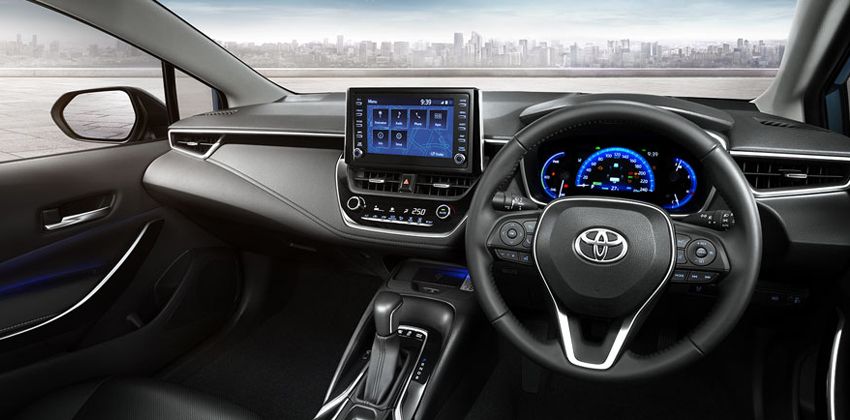  all-new Corolla Altis cabin